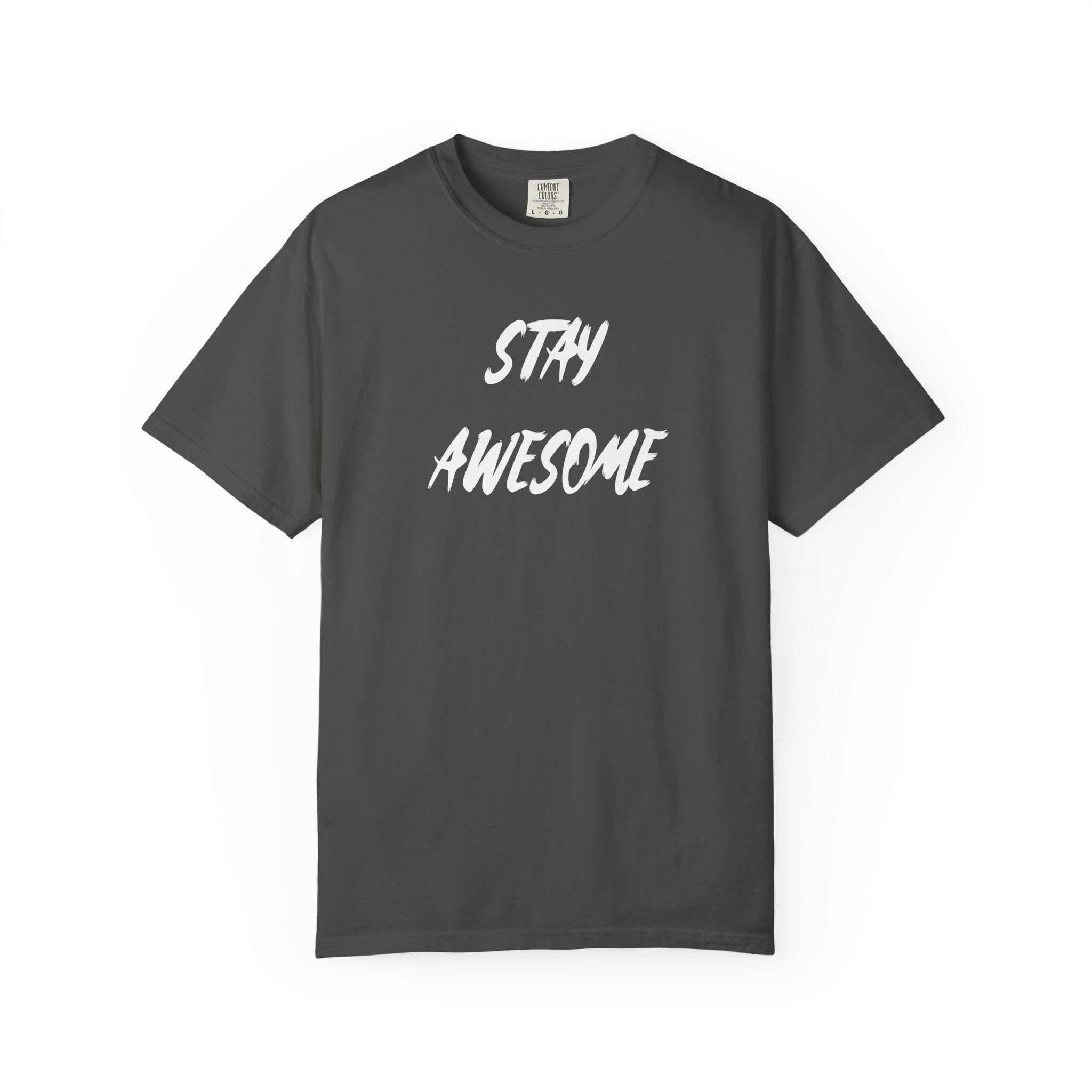 Stay Awesome Relaxed Tee — product view 1