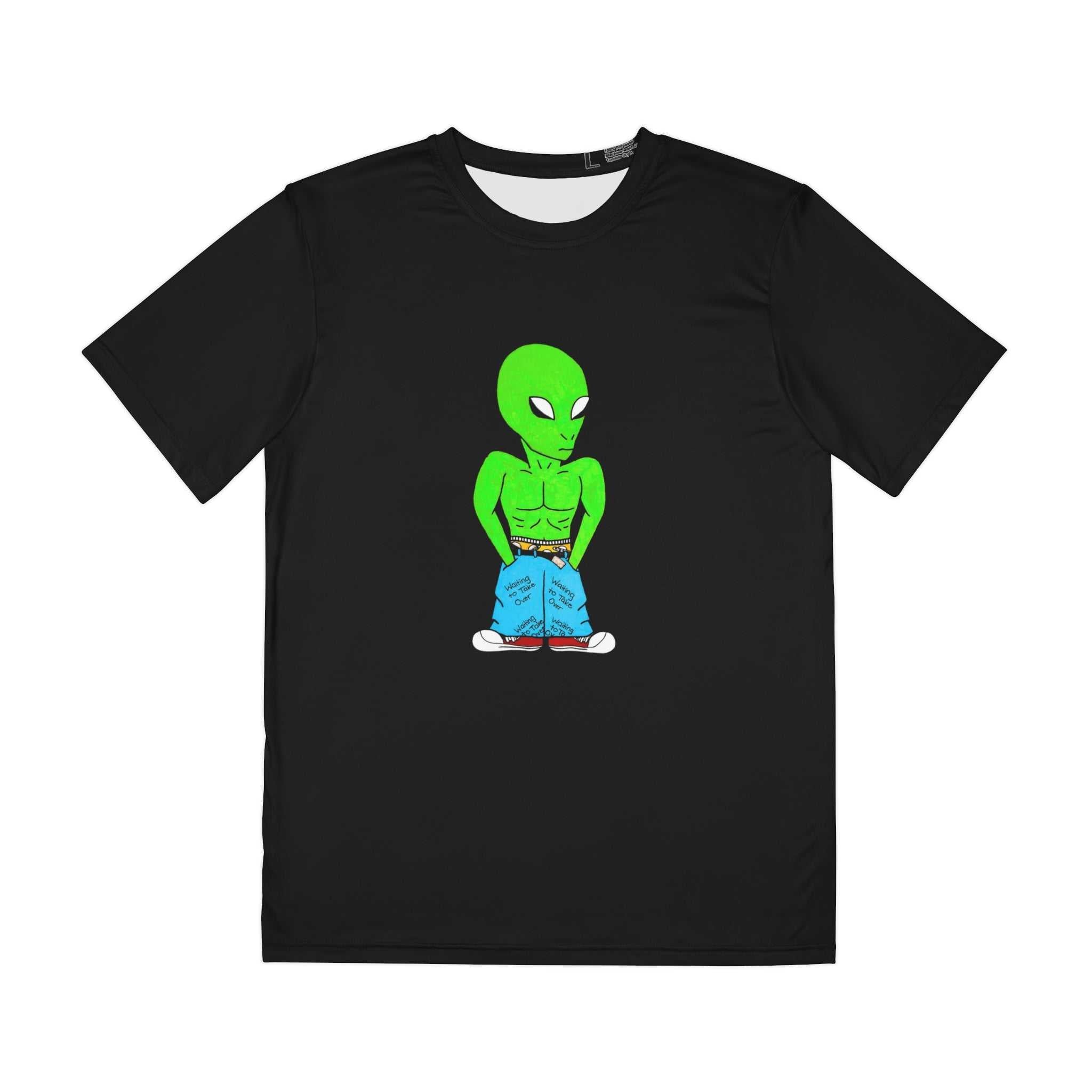 Cartoon Alien Graphic Tee — product view 1
