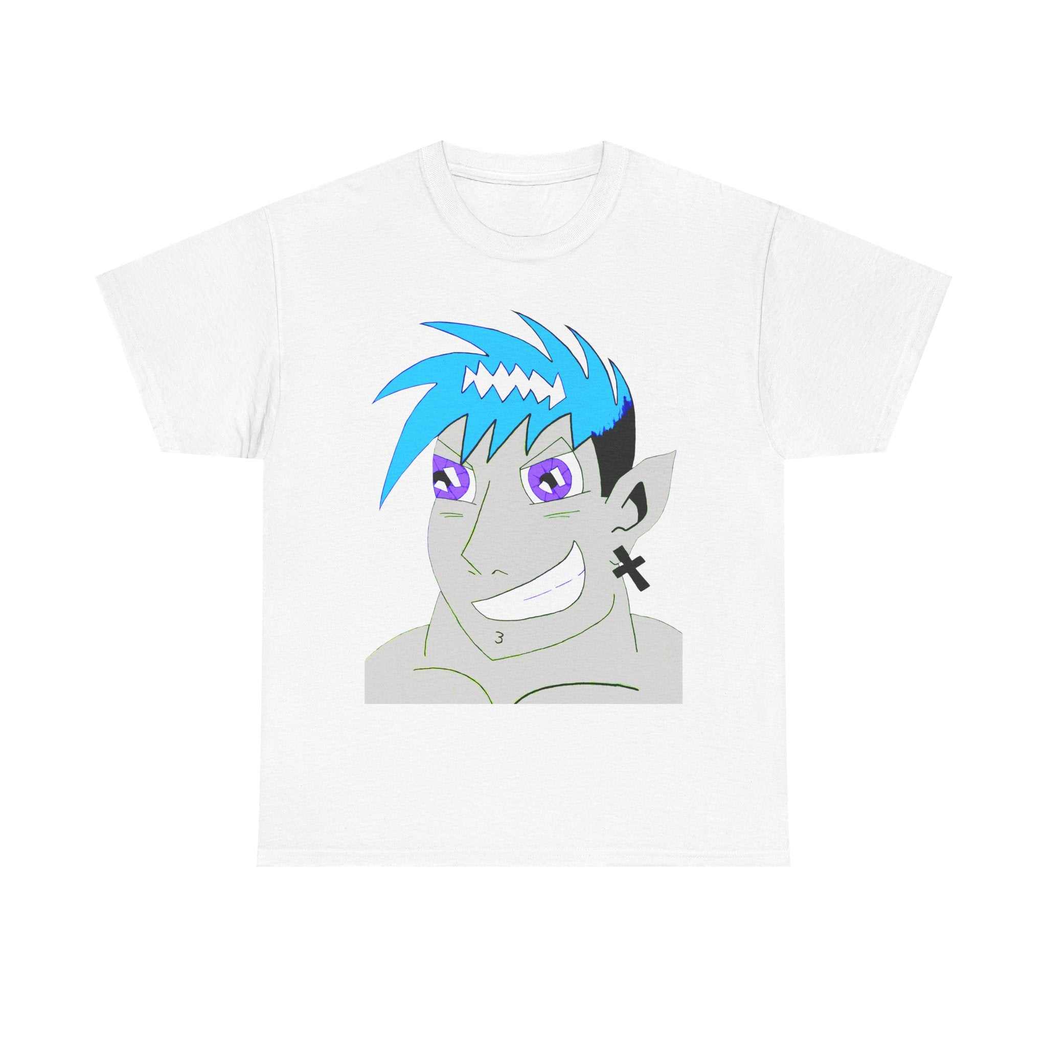 Anime Character Heavy Cotton Tee — product view 1