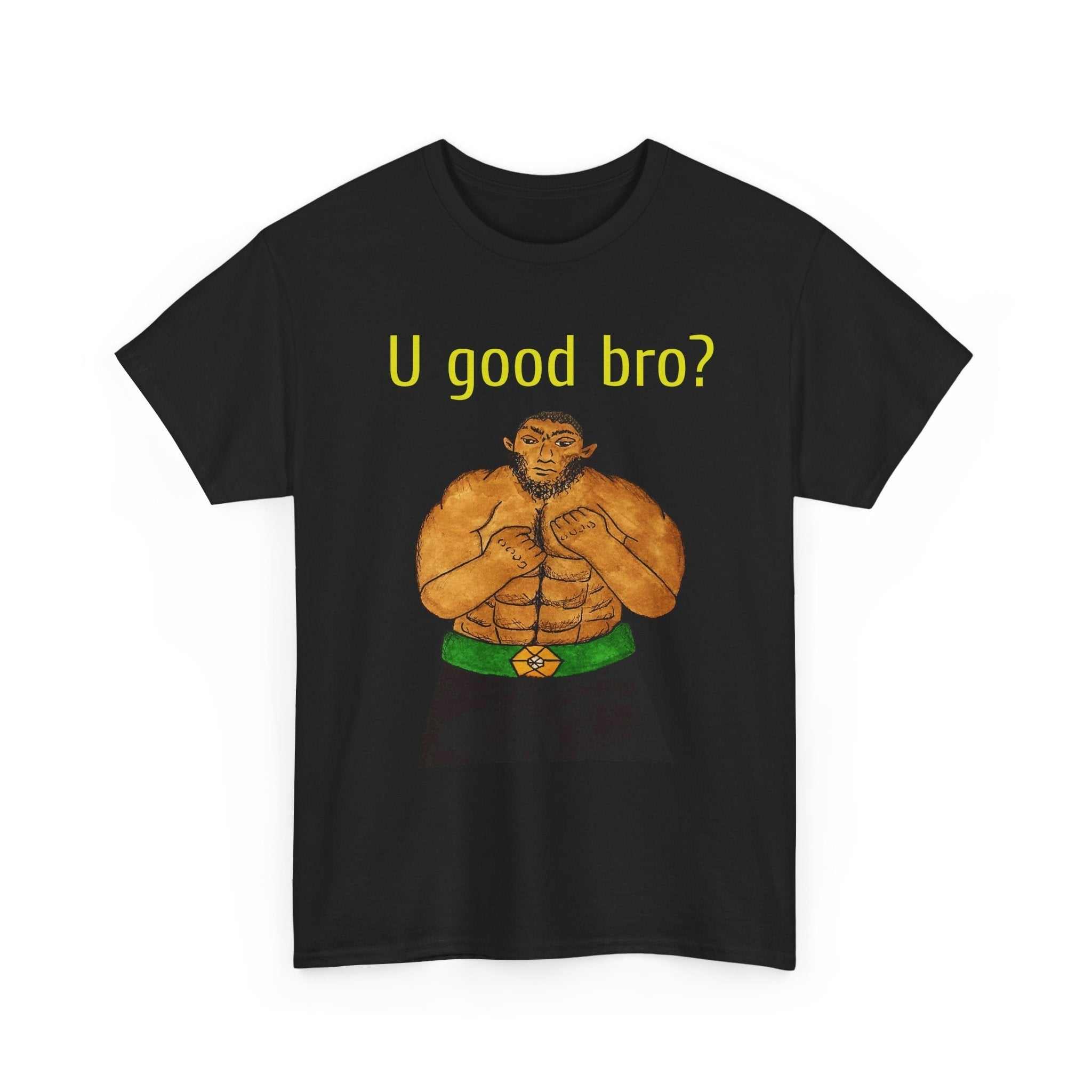 U Good Bro? Character Tee — product view 1